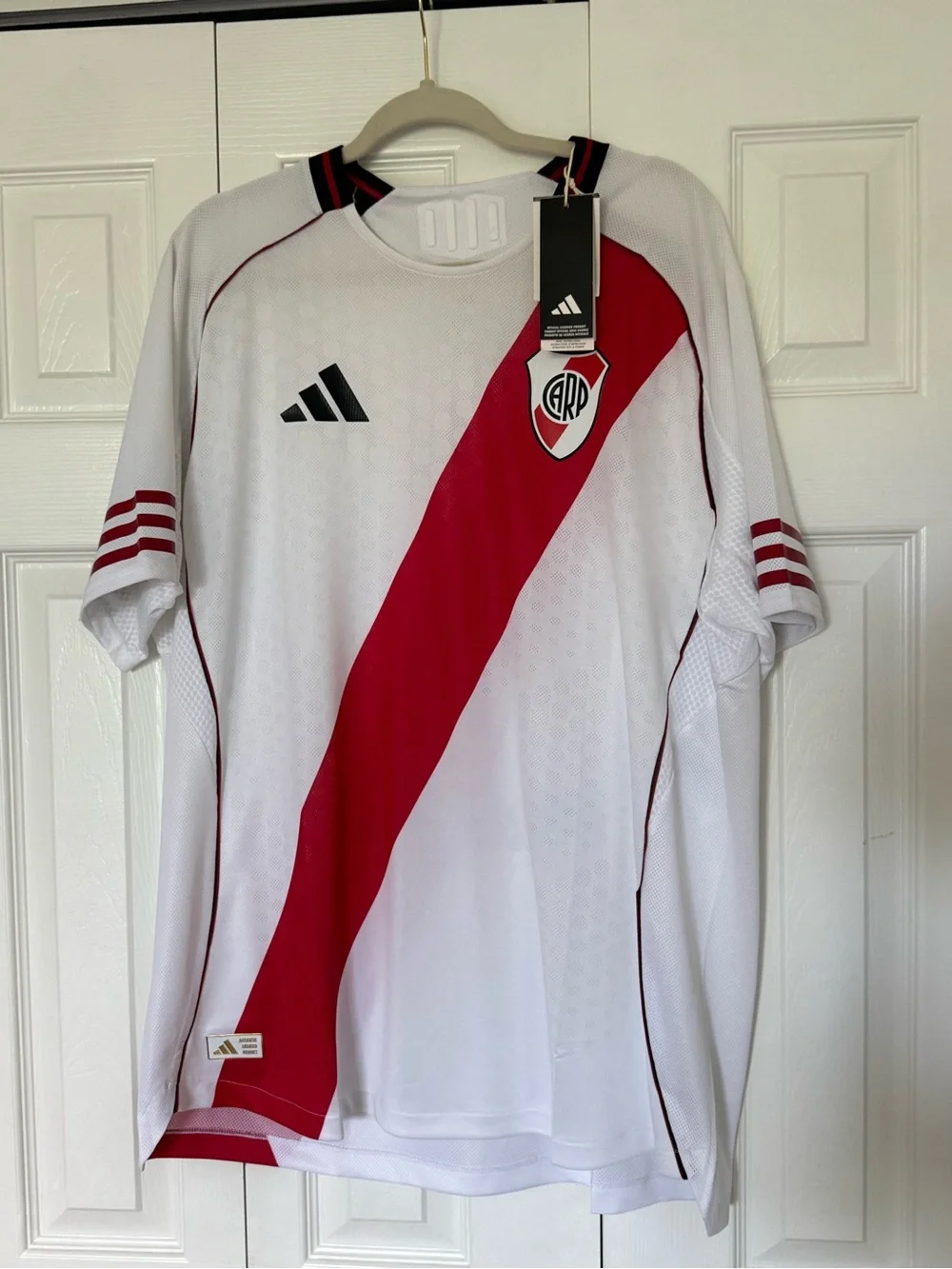 Adidas River Plate Authentic Home Jersey 25/26 - New With Tags - Size 2XL